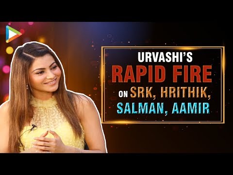 "Hrithik Roshan is the PERFECT Definition of a Superstar & an Actor": Urvashi Rautela | Rapid Fire