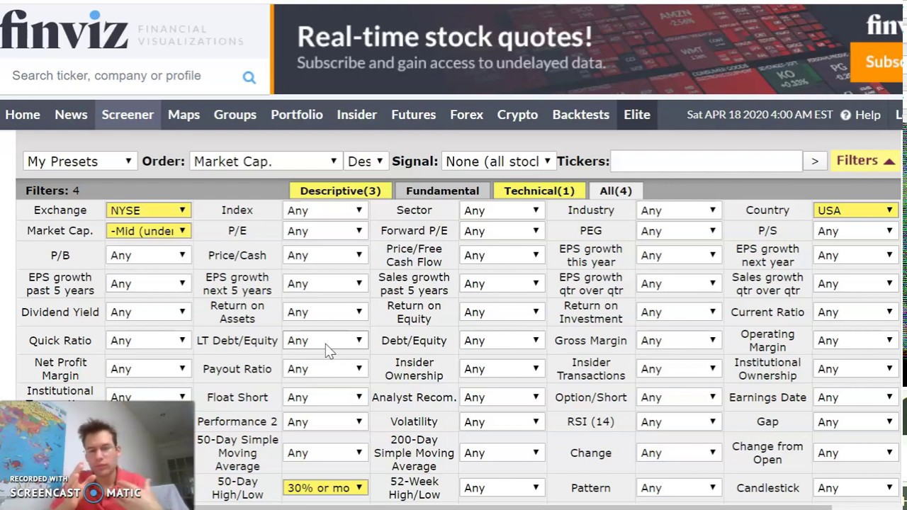 Google stock screener value investing club sports betting analytics software