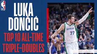 LUKA DONCIC enters TOP 10 on NBA's all-time TRIPLE-DOUBLE LIST 🔥 Mavs vs Sixers HIGHLIGHTS 🎥