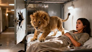 Human Tried to Sleep Alone In Barracks But Cub Broke Down Door and Said, Its Cold You Need My Warmth