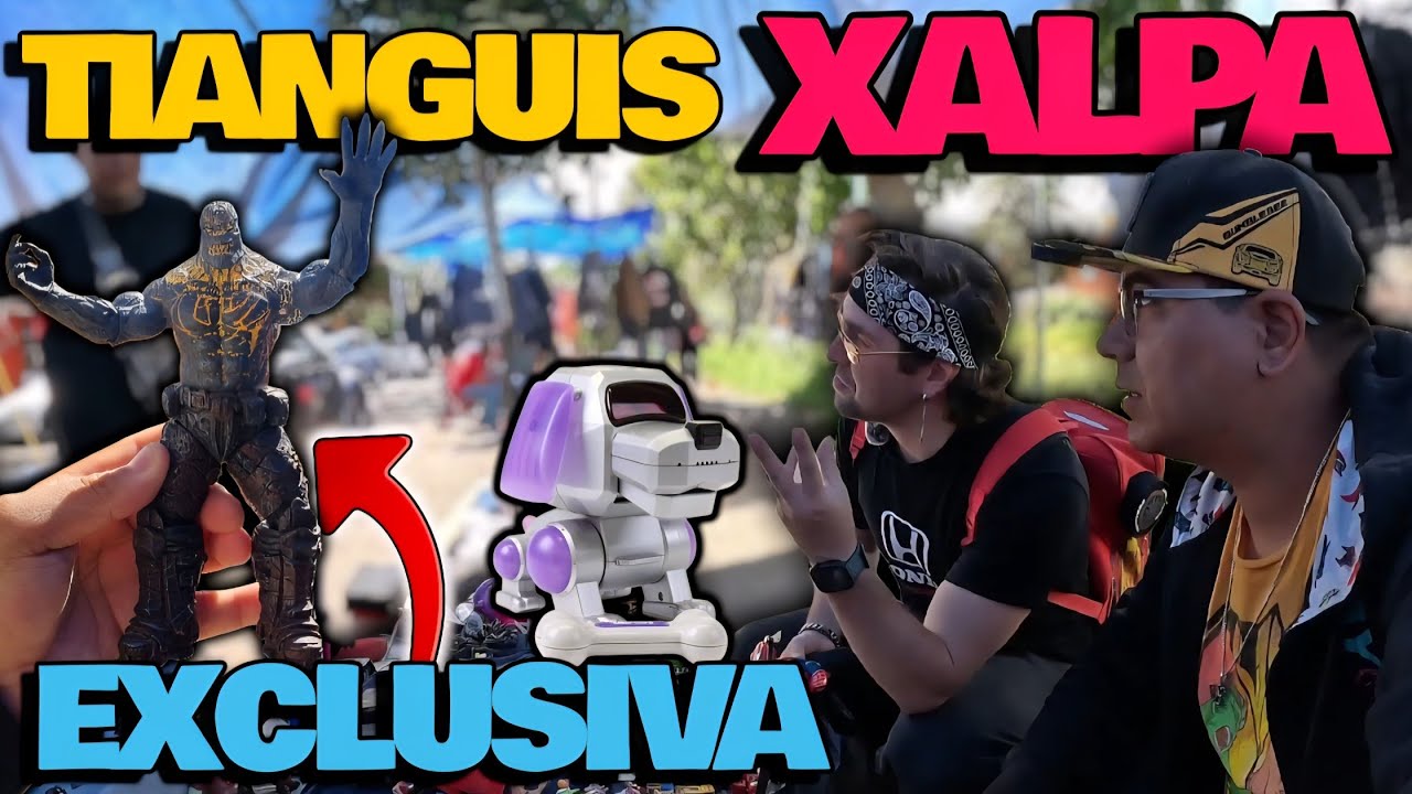 El Tianguis de Xochimilco Xalpa tiene muy BUENAS OFERTAS y fuimos con @JuguetesOlvidados a buscarlas