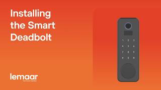 How to install a smart deadbolt in 2 minutes
