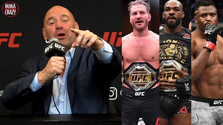 Dana White goes back & forth with reporter over St...