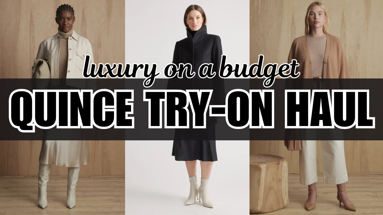 LUXURY On A Budget: The Best Quince Coats, Sweaters, And More! 