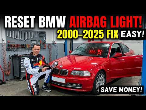 How to Reset BMW Airbag Light | SRS Warning Light Fix 2000-2025