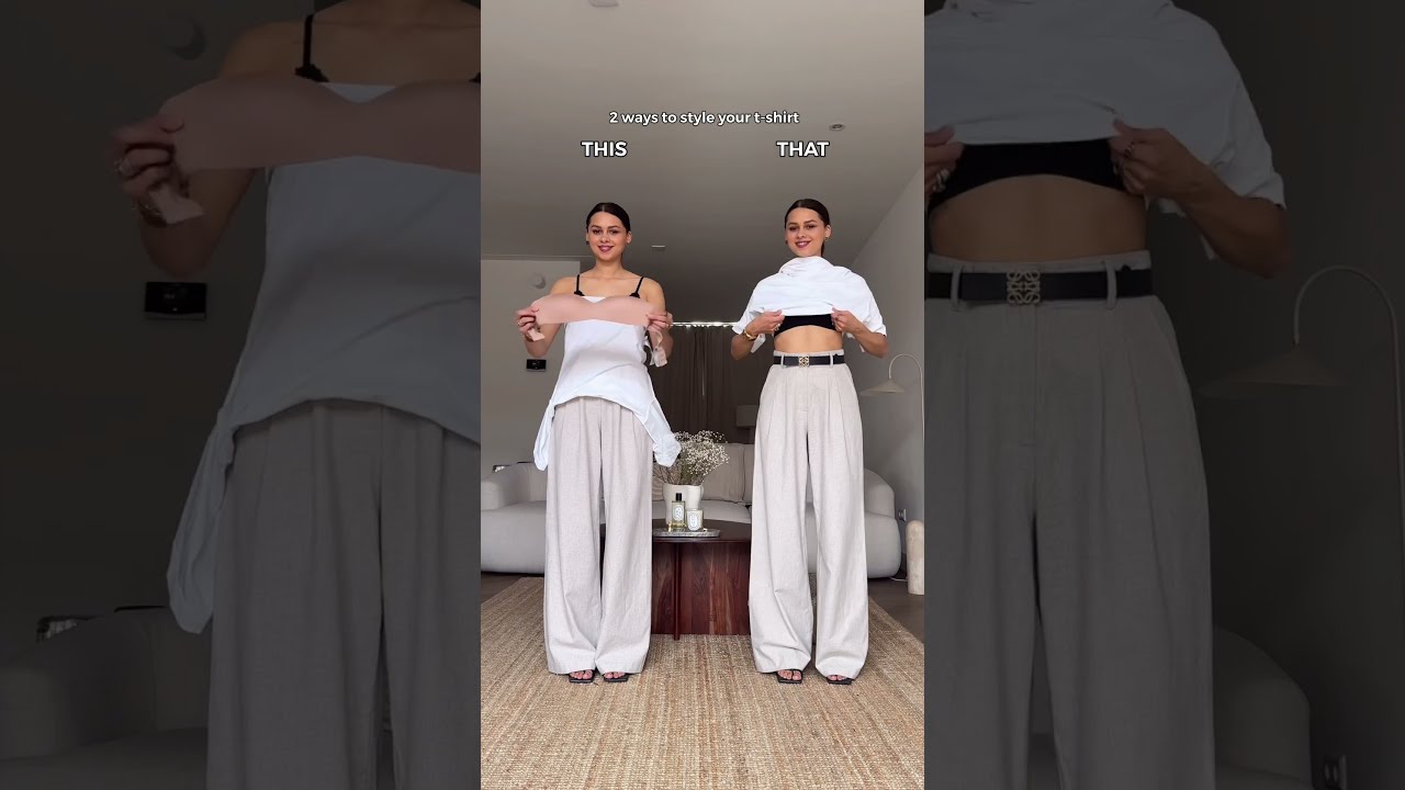 THIS Or THAT T Shirt Hacks Subscribe For Daily Fashionhacks Fashioninspo