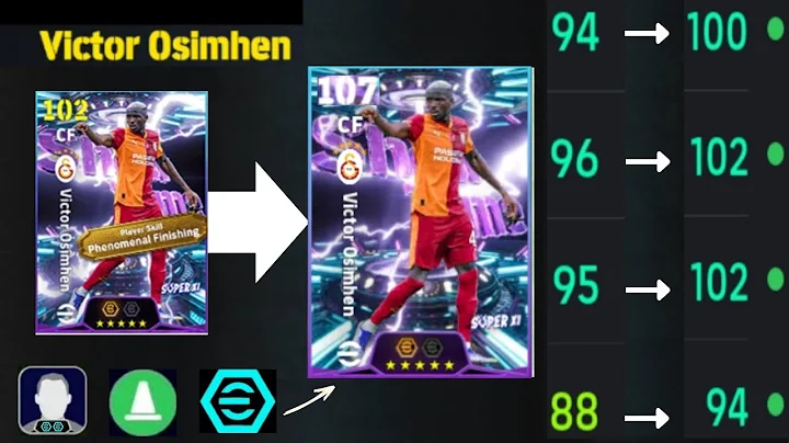 Victor Osimhen 107 BEST TRAINING | Max Level Player Progression eFootball 2026