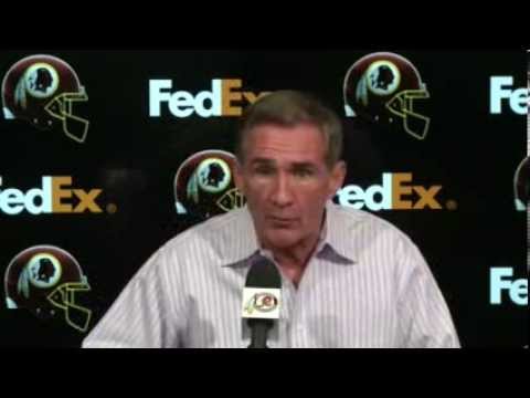 Redskins Press Conference: Mike Shanahan Statement - YouTube