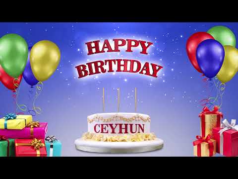CEYHUN | İYİKİ DOĞDUN 2021 | Happy Birthday To You | Happy Birthday Songs 2021