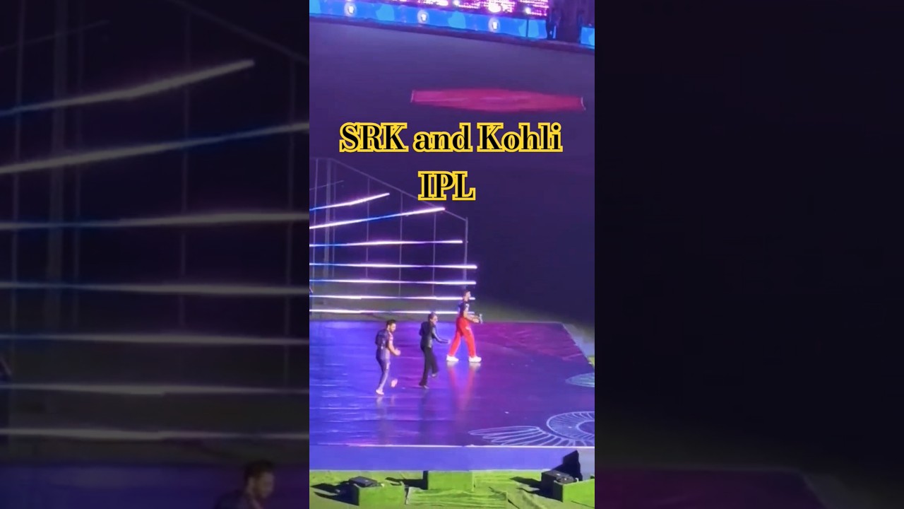 SRK and Kohli set the stage on fire at IPL OPENING CEREMONY 🎑 