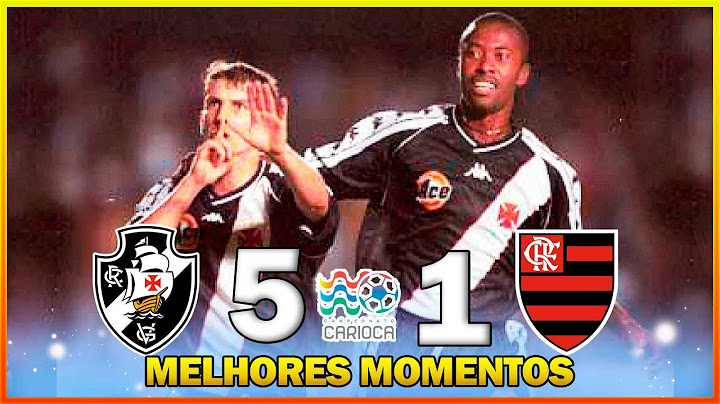 VASCO 5  x 1 FLAMENGO ● MELHORES MOMENTOS ● FINAL DA TAÇA GUANABARA ● CAMPEONATO CARIOCA 2000