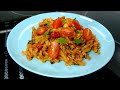 Wie man Nudeln mit Tomatensauce in einer Pfanne kocht | Einfaches Kochen