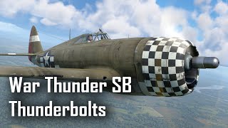 Spading the P-47D-22 and P-47N - Simulator Battles - War Thunder