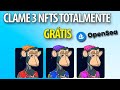 NOVO! RESGATE AGORA 3 NFTS GRATUITOS ( SEM PRECISAR PAGAR TAXA NENHUMA )