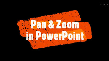 Create video effects in PowerPoint - Pan & Zoom effect || The Story teller show - Ep 4
