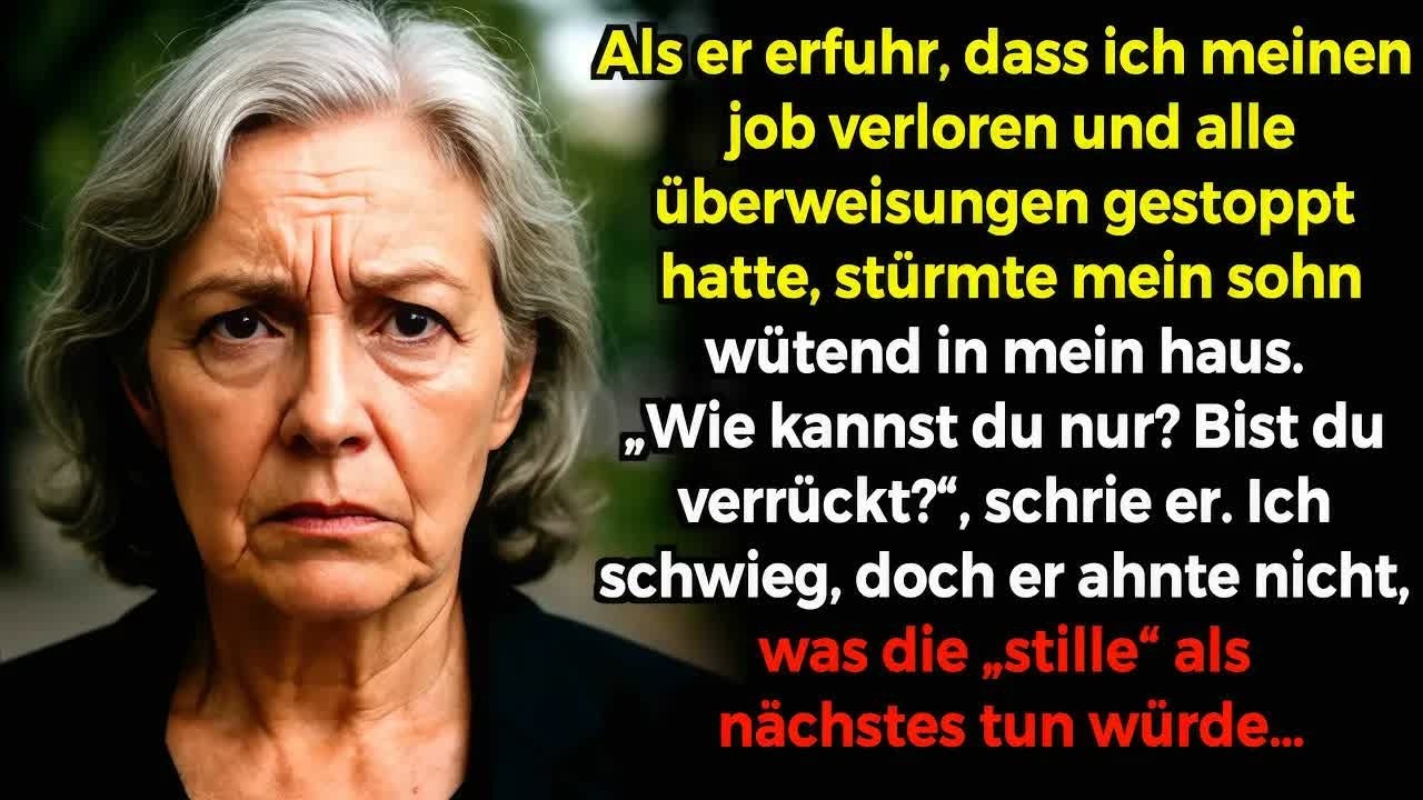 Mein Sohn stand in meinem Wohnzimmer und schrie mich an, während er meine Papiere auf den Boden warf: „Wie kannst du es wagen, die Überweisungen zu stoppen? Bist du verrückt geworden?“ Er trug das...