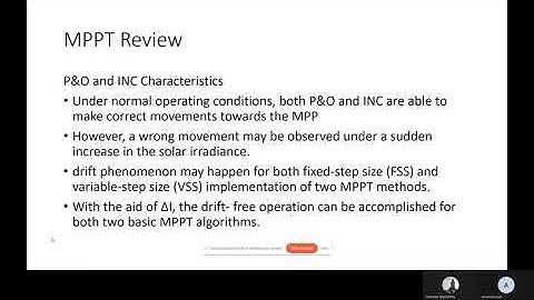Solar PV MPPT Techniques-Comparison using EN 50530 Dynamic MPPT Test