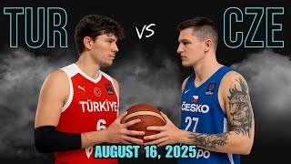 TURKEY vs CZECH | Full Game Highlights | EuroBasket 2025 Preparation!