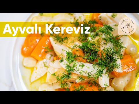 Zeytinyağlı Ayvalı Kereviz🍲 | 1 DAKİKADA ÖĞREN ⏰