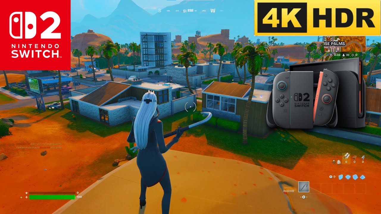Nintendo Switch 2 Fortnite Reload Gameplay (4K 60FPS) - YouTube
