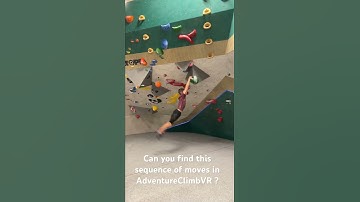 Crazy fun climbing inspires moves in VR game