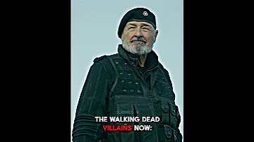 The Walking Dead S Villains Now Vs Then Shorts 