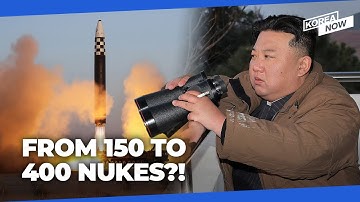 N. Korea moving rapidly to increase nuke warhead count, could have 400-plus warheads in 2040: KIDA