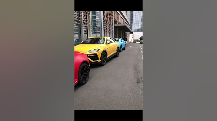 Guess the Mclaren & Lamborghini models