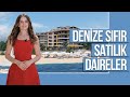 Alanya Kestelde Denize Sıfır Satılık Daireler!