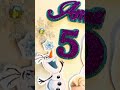 Toppere personalizate cu nume, vârstă și tematica Frozen #adamea #toppertort #frozen