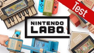 Nintendo Labo im Test: Kreativer Bastelspaß oder überflüssige Pappe?