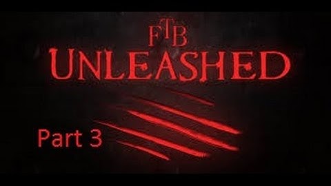 Minecraft FTB:Unleashed- part 3- PULVERIZER TIME!