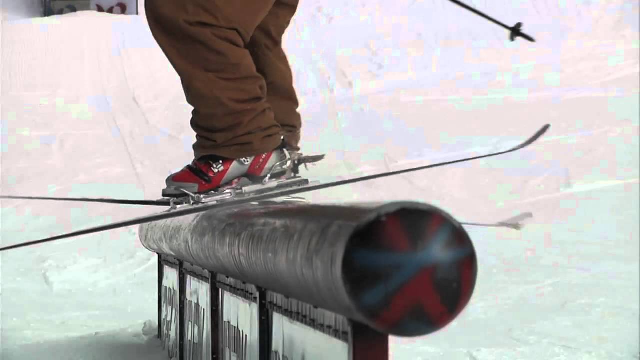 One Hot Minute How To Do A Down Rail On Telemark Skis Youtube for How To Ski A Rail