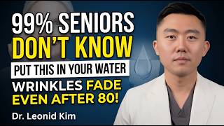 Senior STOP Drinking Plain Water! Add THIS to Boost Collagen, Firm Skin &amp; Smooth Wrinkles