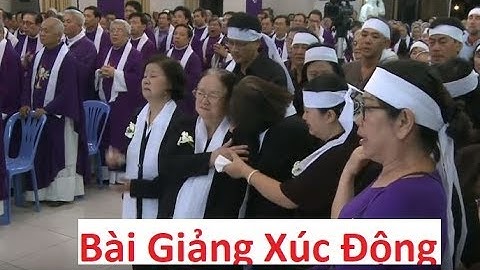 Bài Giảng Xúc Động Trong  Thánh Lễ Phát Tang Đức Cố TGM Phaolo Bùi Văn Đọc