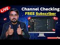 🔴 Live free subscribe free channel check ✅