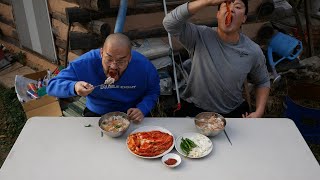 "국밥50인분" 끓여서 장관님 대접했습니다 (대성공)★