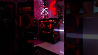 My Dark Aesthetic Gaming Setup ⚡#shorts #pc #viral