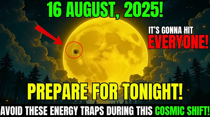 🚨MUST See This WARNING After FULL MOON!🌕August 15–17: Second WEEK Lunar Energy PORTAL is Still OPEN!