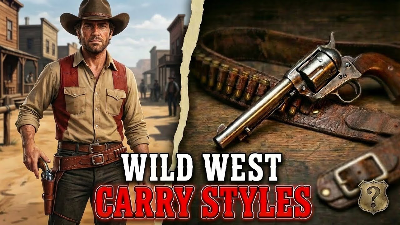 15 Ways Guns Were Actually Carried in the Wild West! - YouTube