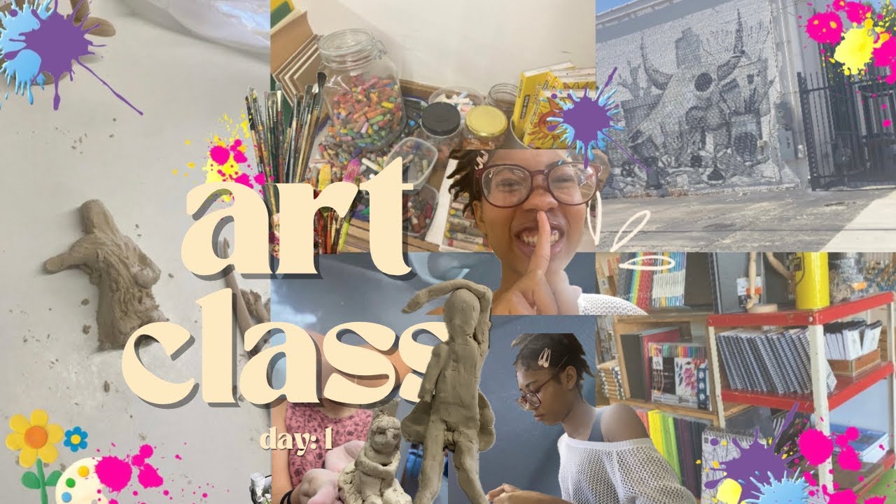TAKING MY FIRST ART CLASS ੈ ‧₊˚ (Ceramics :3) - YouTube