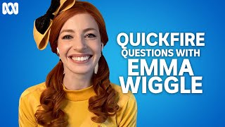 What do you think Emma Wiggle's favourite colour is? | Quickfire Questions