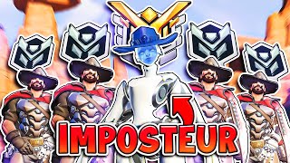 Un IMPOSTEUR MASTER dans une game PLATINE: Qui est-ce ? - Overwatch 2