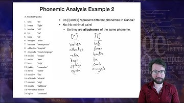 Introduction to Linguistics: Phonology 2