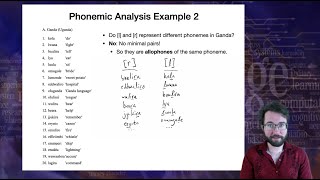 Introduction to Linguistics: Phonology 2