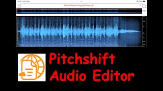 Pitch Shifting audio - Media Assistant iOS screenshot 2