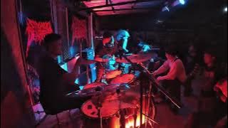 ANAL SICKNESS - PEMBURU VAGINA NO.1 Live Sidoarjo Death Fest 2025 - DRUM CAM