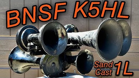 BNSF K5HL (1st Gen)W/2P1L Nathan Airchime Real Train Horn