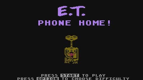 Et Phone Home Gameplay Atari 800