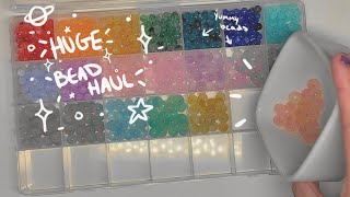 HUGE SHEIN + HOBBY CRAFT BEAD HAUL | Bead Unboxing/Organising Asmr